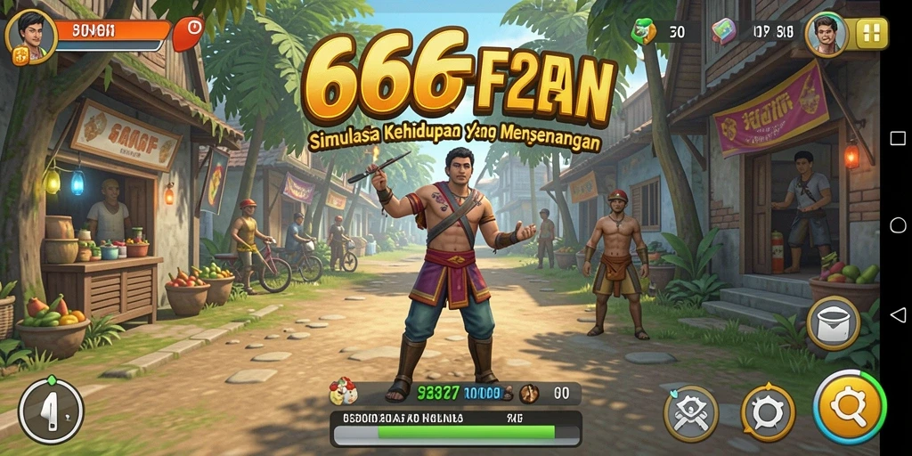 Tampilan gameplay 666F dengan grafik yang memukau dan interaksi yang mendalam.