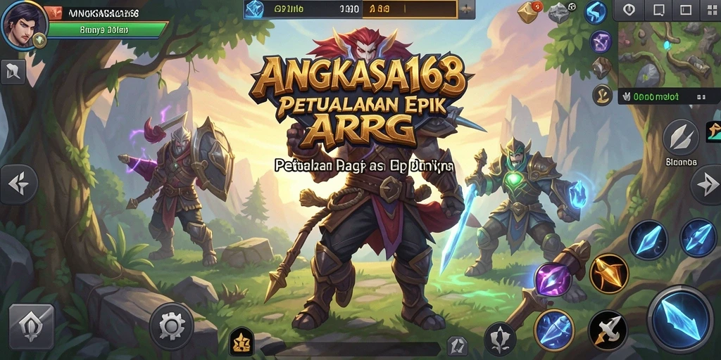 Gameplay mendebarkan menunjukkan aksi tempur ARPG yang intens.