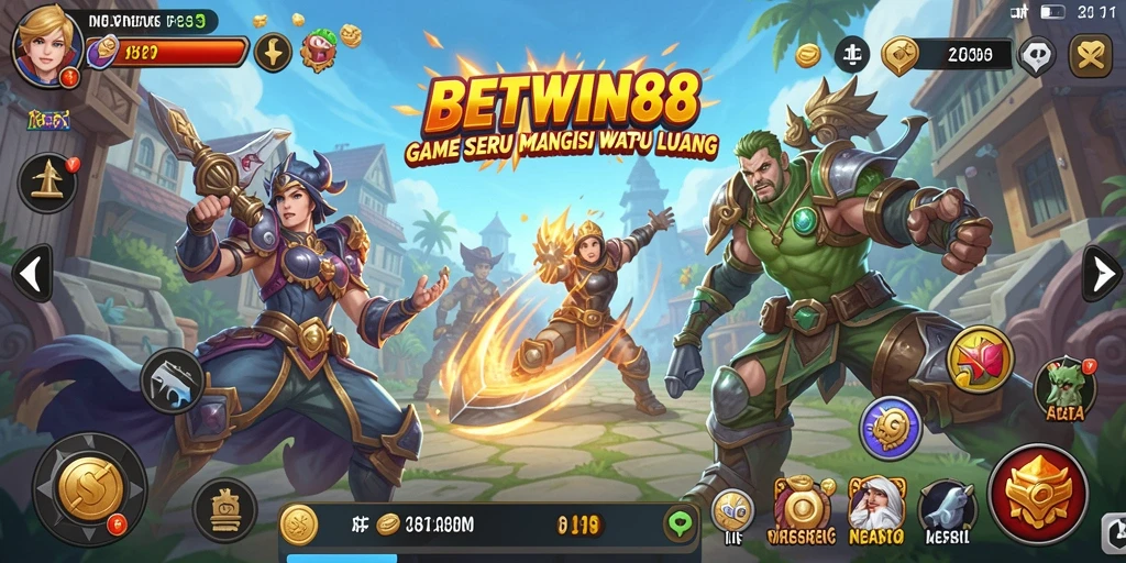 Screenshot BETWIN88 menampilkan gameplay yang seru dan interaktif.