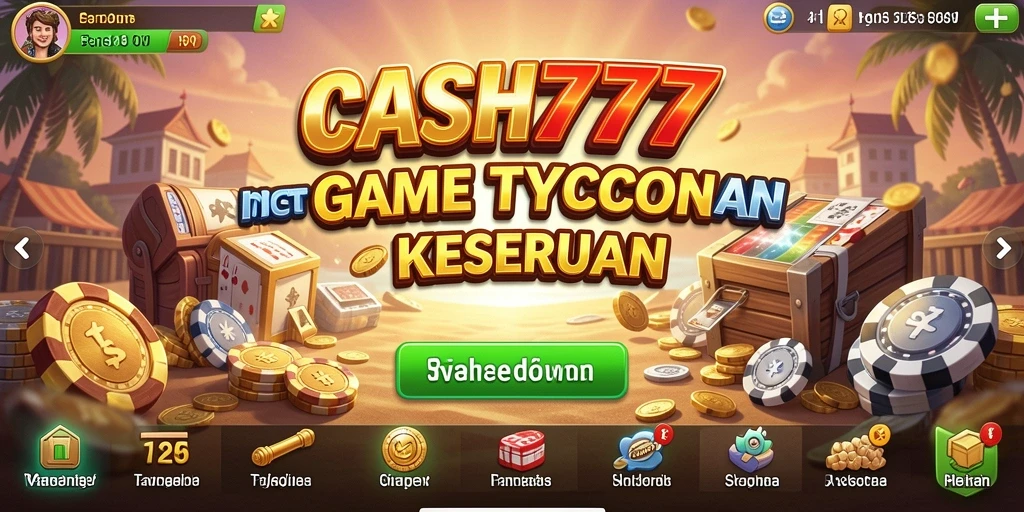 Screenshot menunjukkan gameplay Tycoon yang menarik dan penuh strategi.