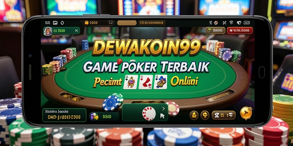 Tangkapan layar gameplay seru DEWAKOIN99 saat bermain Poker.