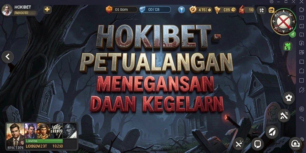Gameplay HOKIBET yang mencekam dalam suasana angker.