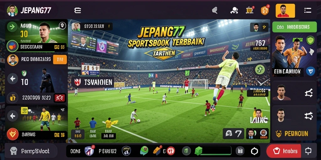 Screenshot gameplay <strong>JEPANG77</strong> menampilkan taruhan olahraga secara langsung.