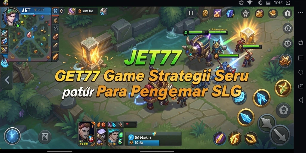 Tampilan gameplay JET77 yang seru dan interaktif.