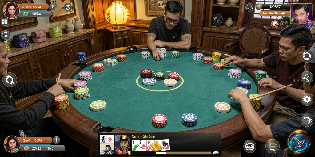 Gameplay seru dari KO857 yang menampilkan QiuQiu yang mendebarkan.