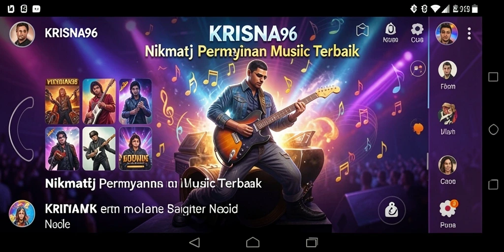 Tampilan menarik dari gameplay <strong>KRISNA96</strong> yang penuh warna.