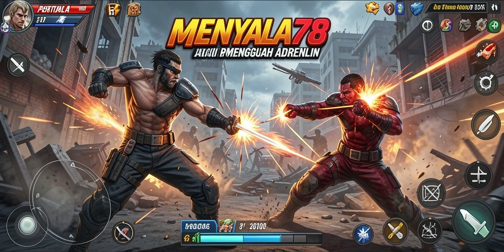 Gameplay seru dalam MENYALA78 dengan grafis menawan.