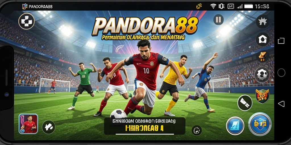 Gameplay PANDORA88 menampilkan serunya pertandingan olahraga.