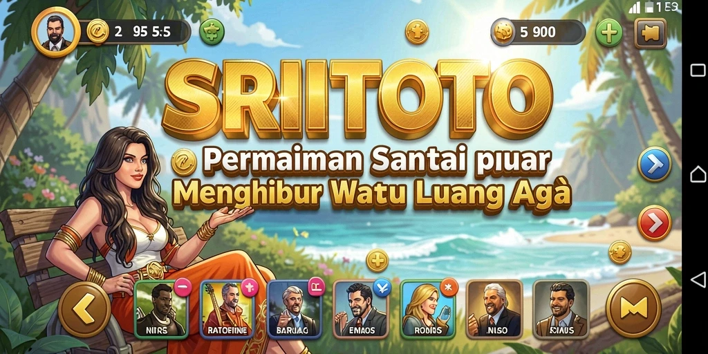 Screenshot SRITOTO menampilkan gameplay yang menarik dan penuh warna.