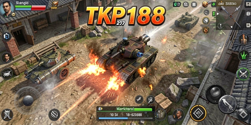 Tampilan gameplay strategis yang menantang dan menarik di TKP188.
