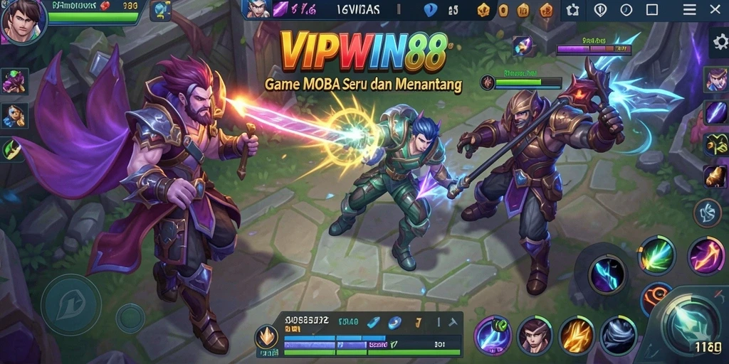 Tampilan gameplay seru di VIPWIN88 yang penuh aksi.