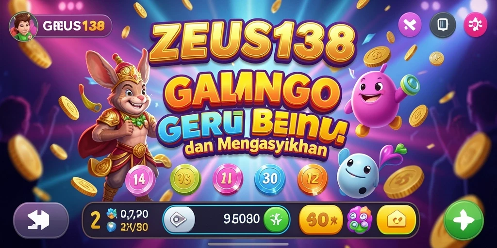 Tampilan gameplay seru dari ZEUS138 dengan interaksi pemain yang menyenangkan.